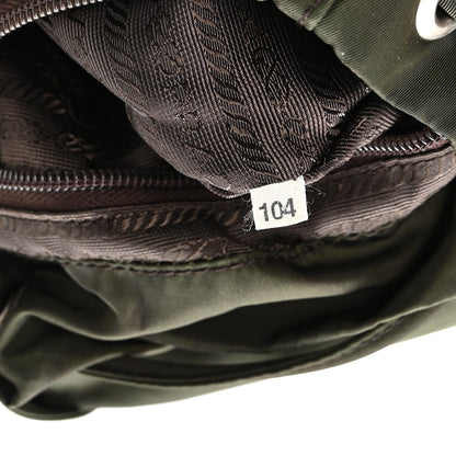 Prada Nylon Vela Small Backpack Dark Green 7 of 10