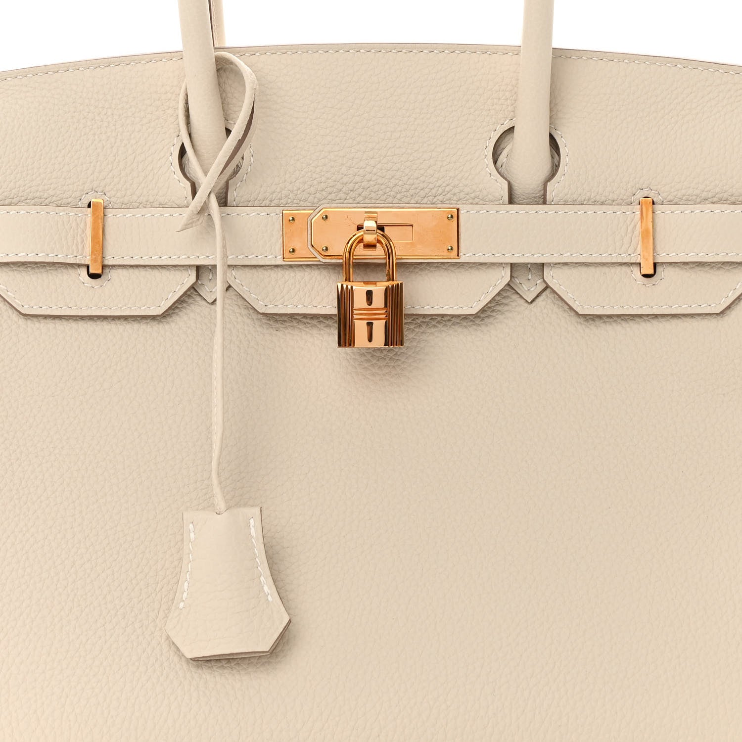 Hermes Togo BIRKIN 30 Craie 7 of 11