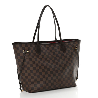 Louis Vuitton Damier Ebene Neverfull MM 3 of 10