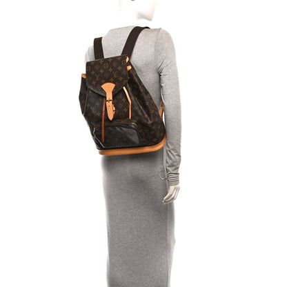 Louis Vuitton Monogram Montsouris GM Backpack 2 of 9