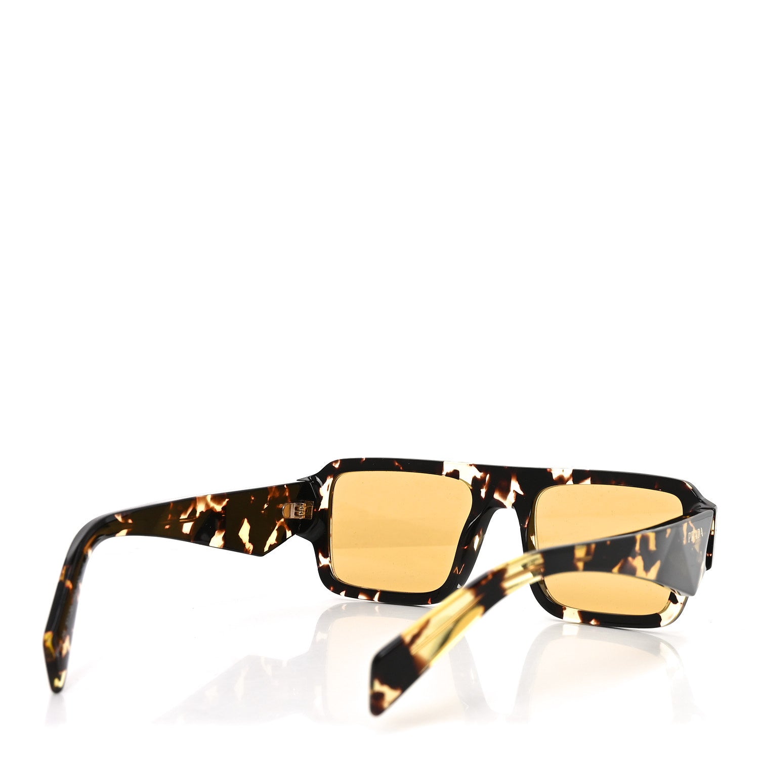 Prada Acetate Symbole Sunglasses SPR A05 Tortoise 4 of 7