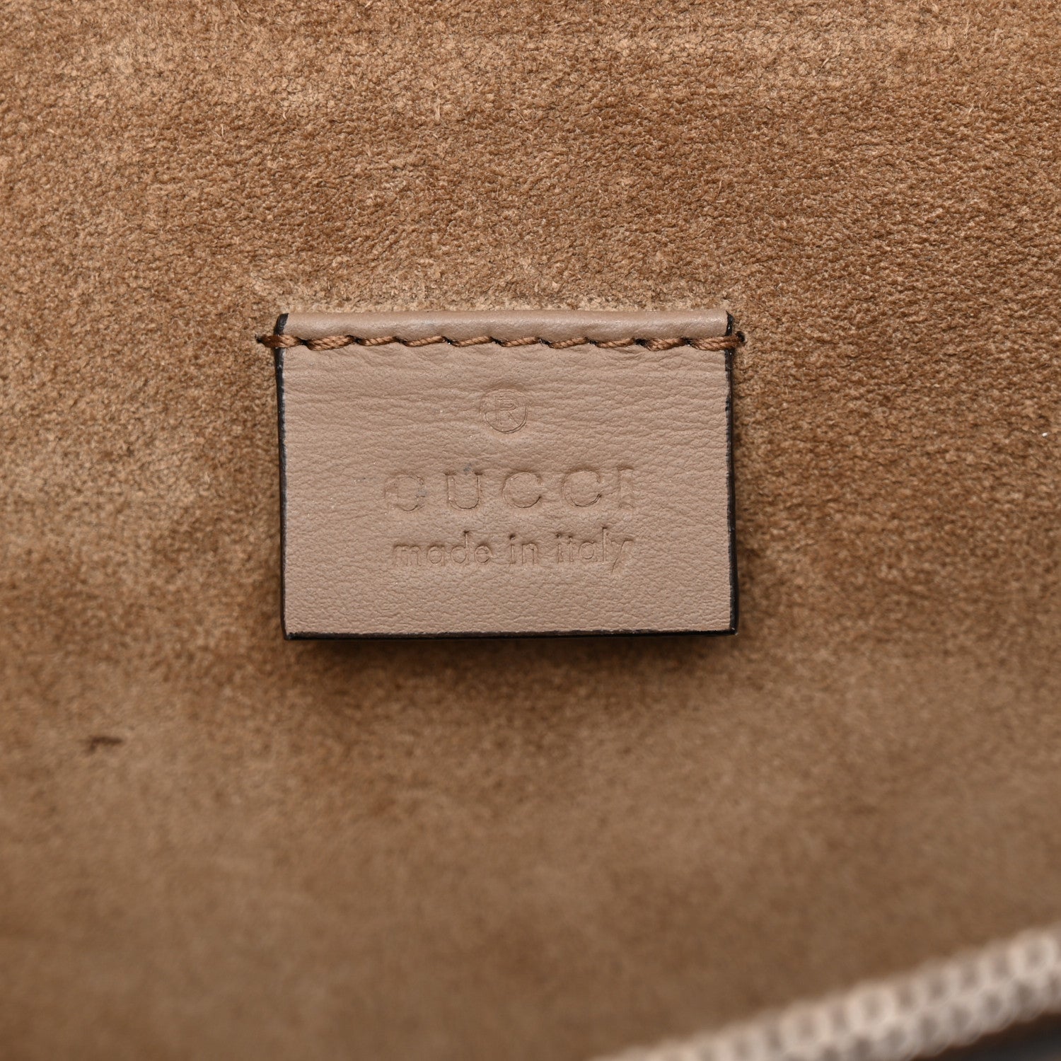 Gucci GG Supreme Monogram Medium Dionysus Shoulder Bag Taupe 6 of 12