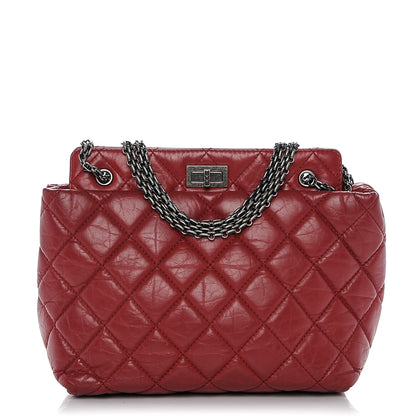 Chanel Aged Calfskin Reissue 2.55 Tote Red 1 of 7