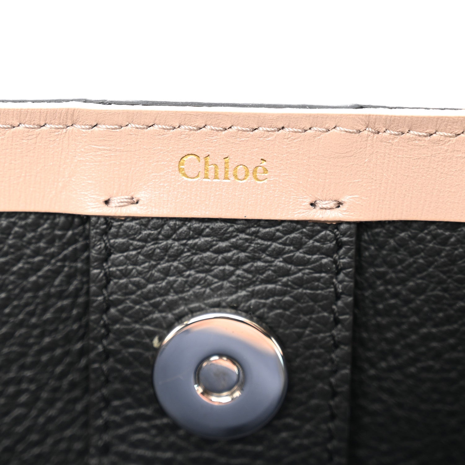 Chloe Calfskin Small East West Sense Tote Black 7 of 11