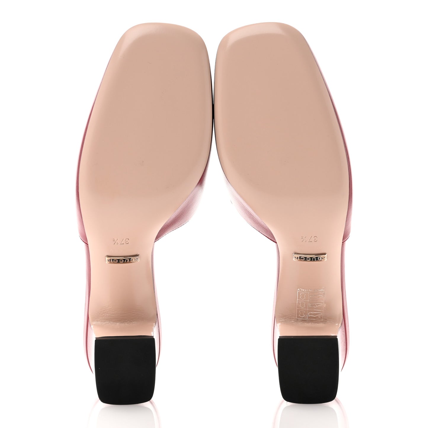 Malaga Kid Crystal Square G Madelyn Mules 37.5 Romantic Cerise