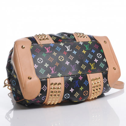 Louis Vuitton Monogram Multicolor Courtney GM Black 5 of 8