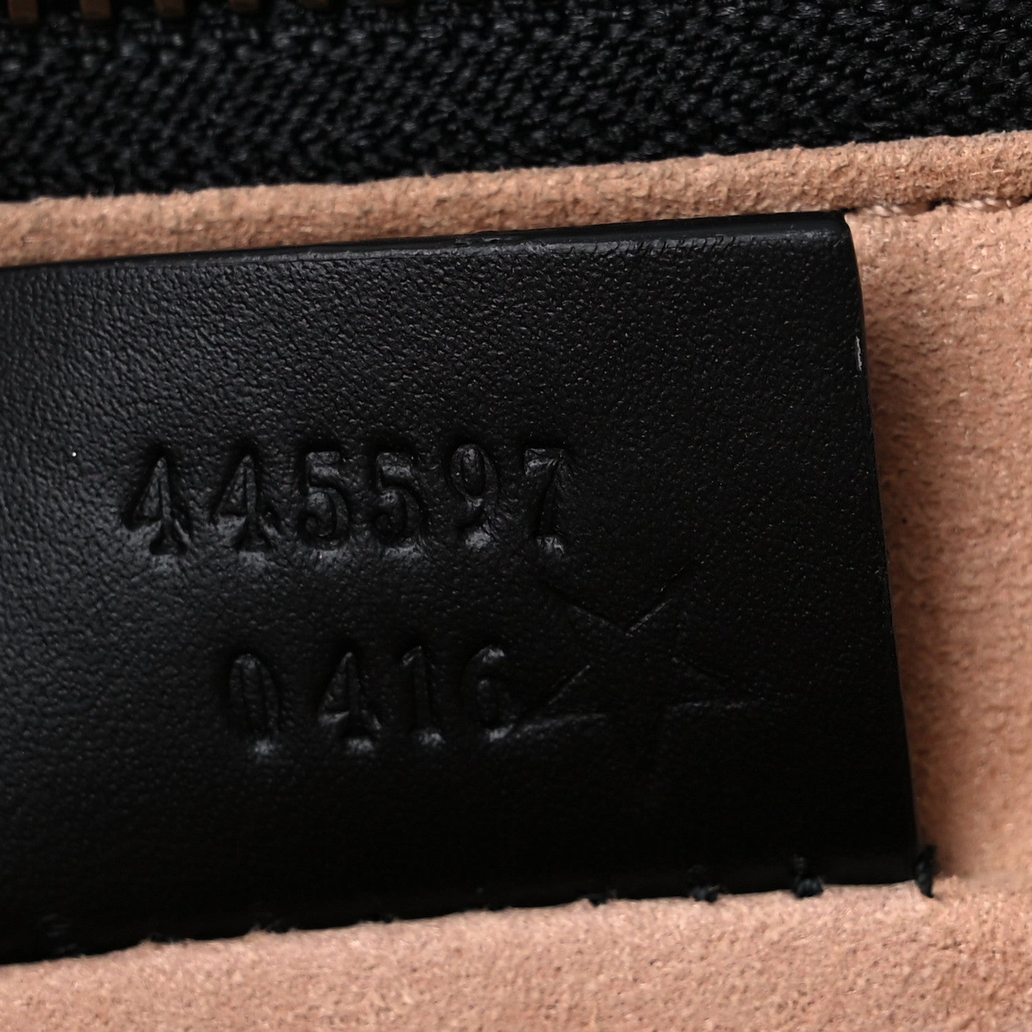Gucci Calfskin GucciGhost Life is Gucci Zip Pouch Black 8 of 13