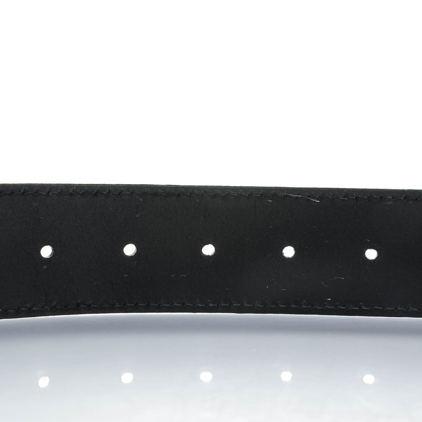 Calfskin Interlocking G Belt 80 32 Black