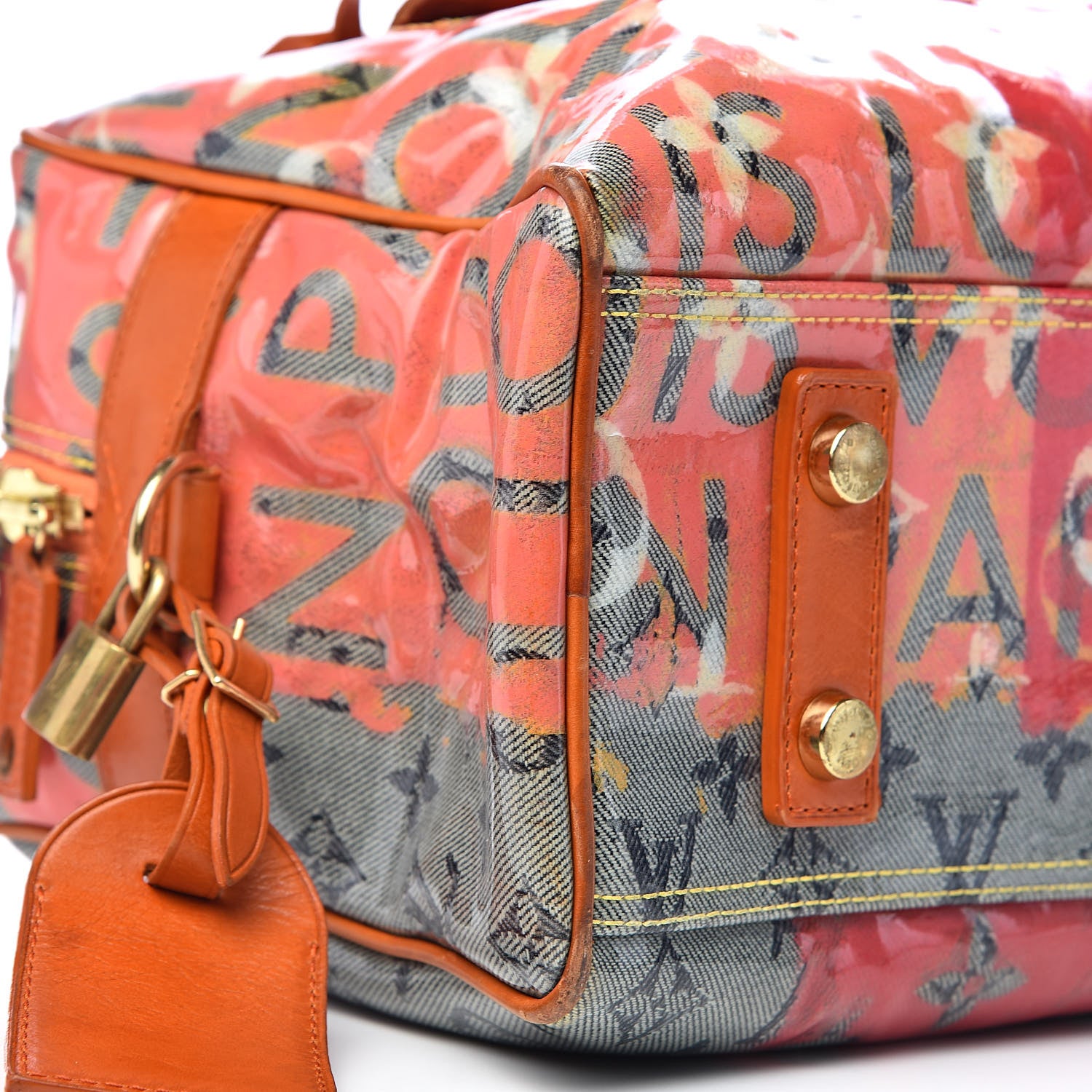 Louis Vuitton Monogram Pulp Defile Weekender PM Rose 11 of 13