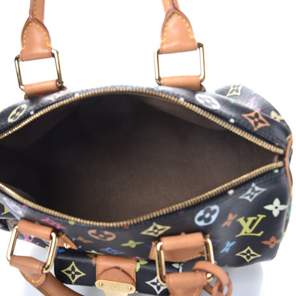 Louis Vuitton Monogram Multicolor Speedy 30 Black 5 of 11