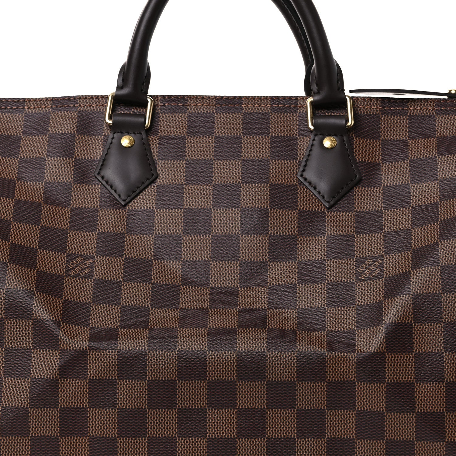 Louis Vuitton Damier Ebene Speedy 35 6 of 9