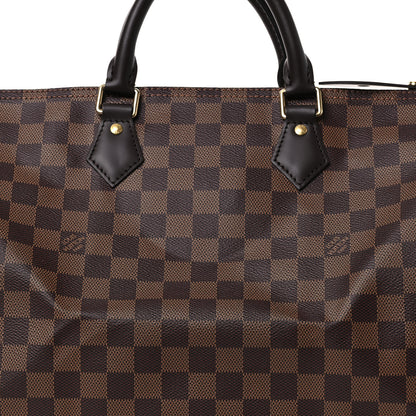 Louis Vuitton Damier Ebene Speedy 35 6 of 9