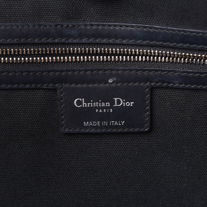Christian Dior Coated Canvas Cannage Panarea Shopping Tote Black 6 of 18