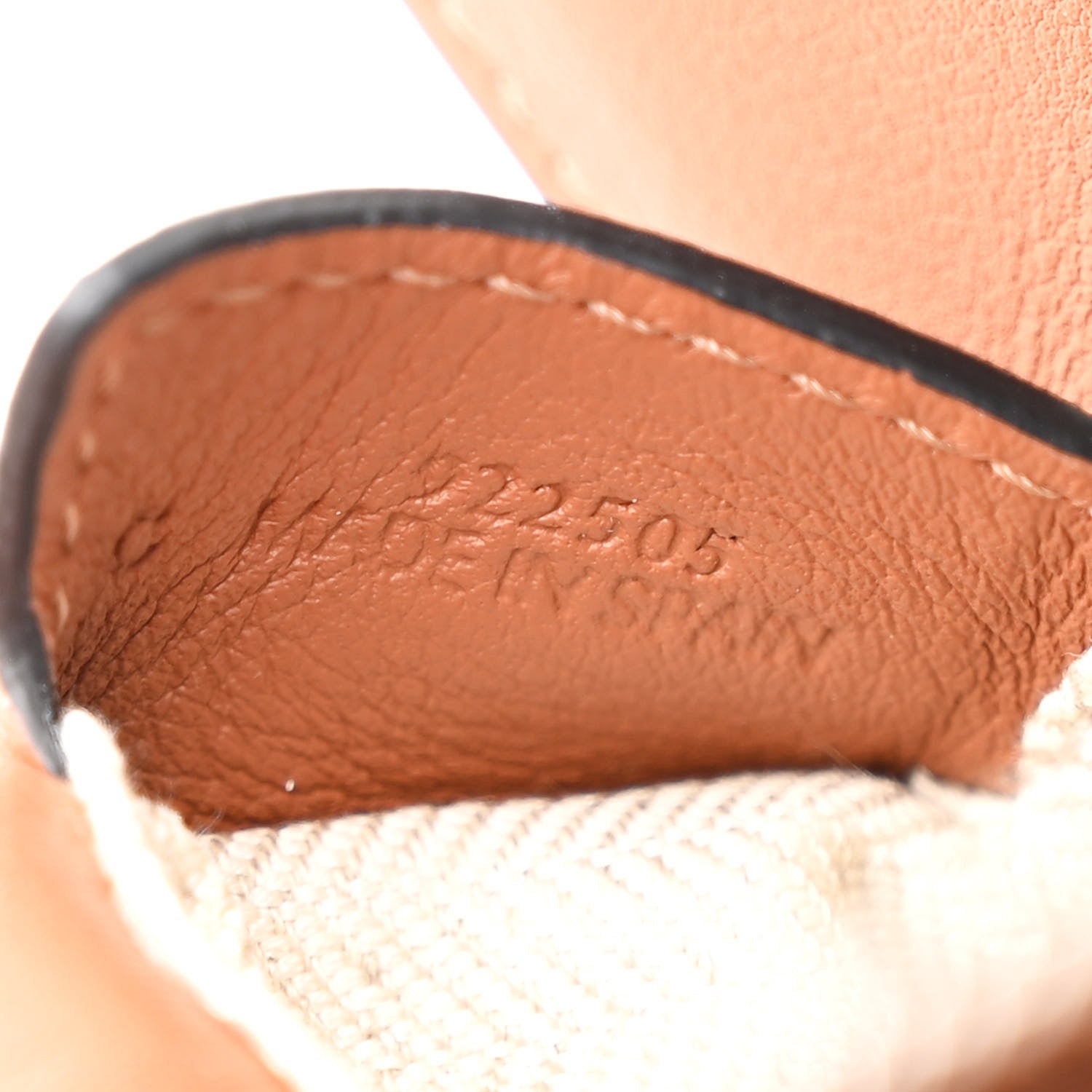 Loewe Calfskin Small Puzzle Edge Bag Tan 7 of 10