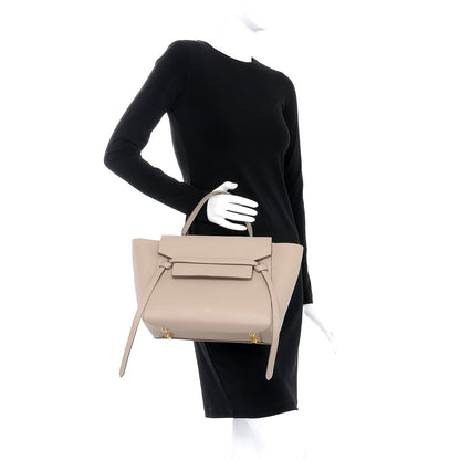 Celine Grained Calfskin Mini Belt Bag Light Taupe 3 of 9