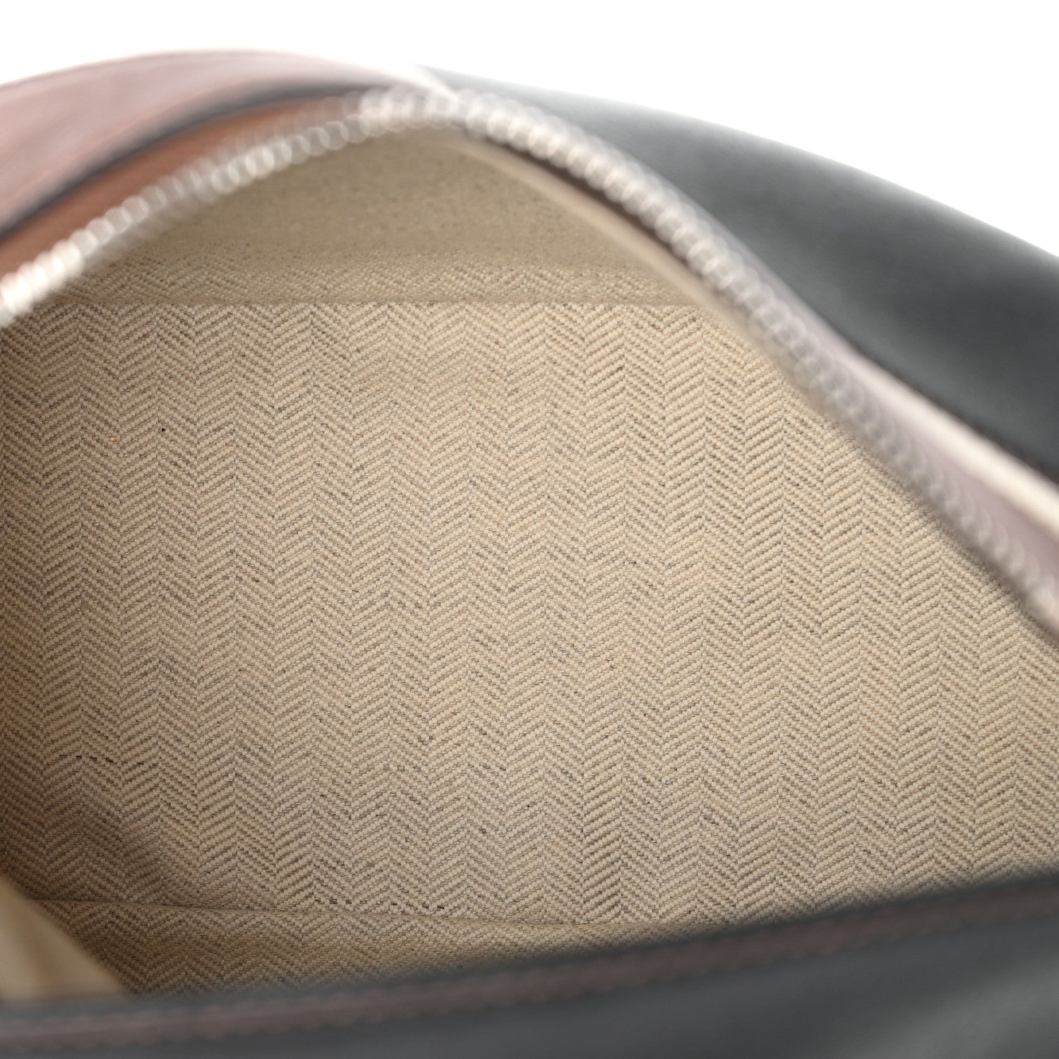 Loewe Calfskin Small Puzzle Bag Brunette Soft White Black 5 of 12