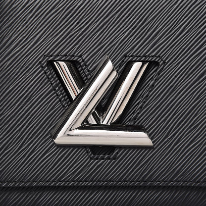 Louis Vuitton Epi Twist Shoulder Bag MM Black 8 of 10