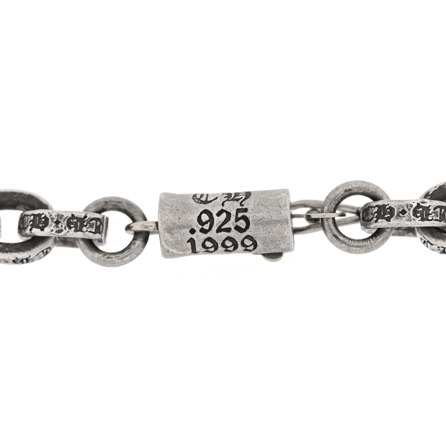 Chrome Hearts Sterling Silver Paper Chain Bracelet 3 of 3