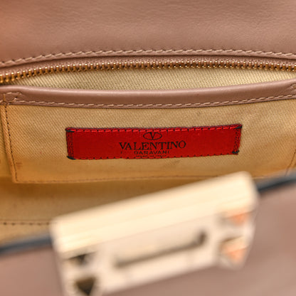 Valentino Garavani Vitello Mini Rockstud Tote Poudre 6 of 21
