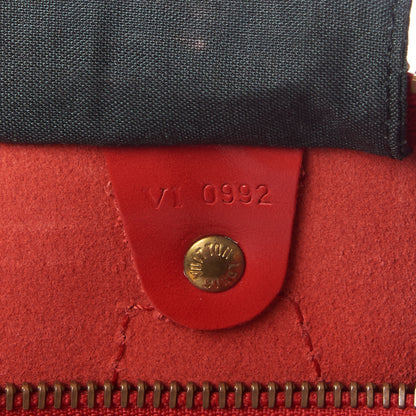 Louis Vuitton Epi Speedy 30 Castillan Red 11 of 11