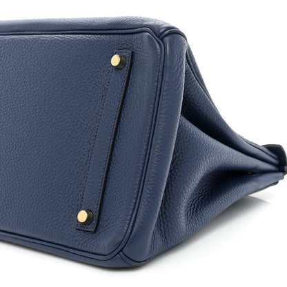 Hermes Togo BIRKIN 35 Bleu Saphir 7 of 15