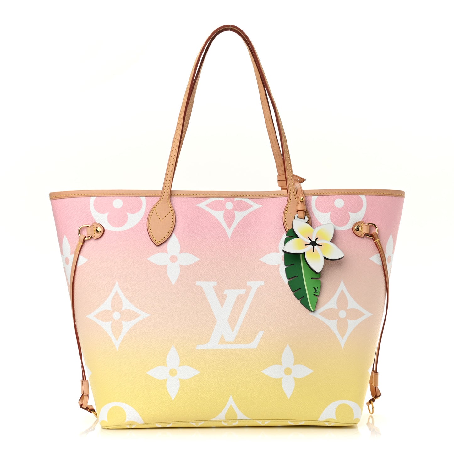 Monogram Giant By The Pool Neverfull MM Light Pink