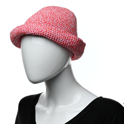 Hermes Cotton Crochet Gigi Bucket Hat M Rose Lilas 2 of 10