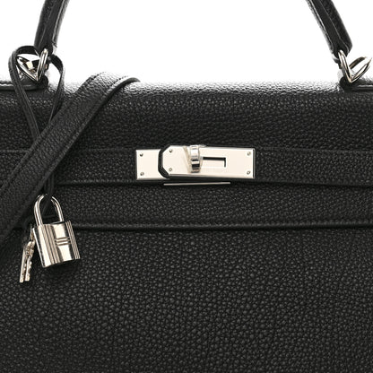 Hermes Togo Kelly Retourne 32 Black 7 of 12