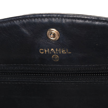 Chanel Caviar Timeless CC Wallet On Chain WOC Black 14 of 18