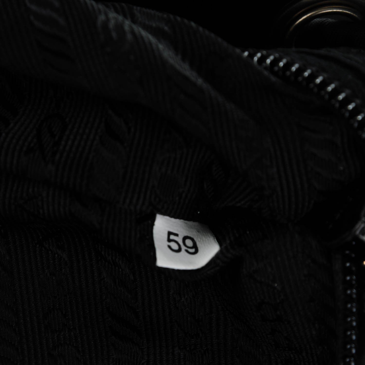 Prada Nylon Vela Medium Backpack Black 7 of 7