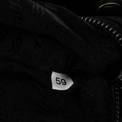 Prada Nylon Vela Medium Backpack Black 7 of 7
