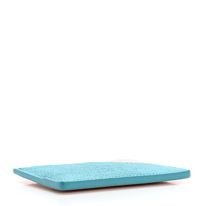 Louis Vuitton LV X TM Monogram Multicolor Criss-Cross Card Holder Kabira Blue Rose 4 of 7