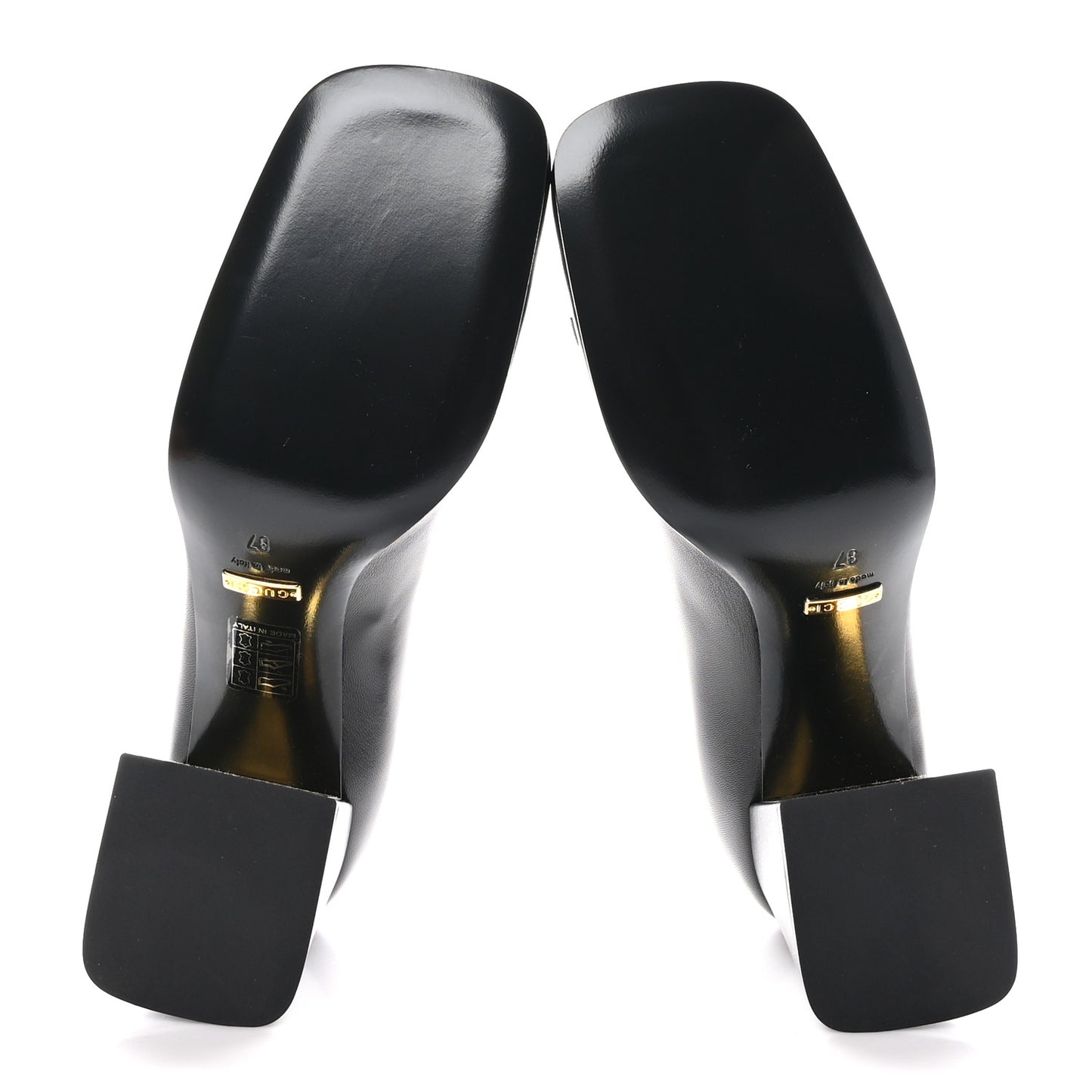 Malaga Kid Horsebit 75mm Pumps 37 Black