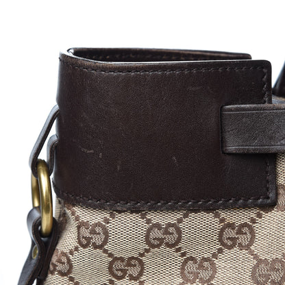 Gucci Monogram Tote Brown 22 of 50