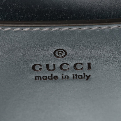 Gucci Iridescent Nappa Chevron Matelasse Small GG Marmont Chain Shoulder Bag Iridescent Snow Light Blue 6 of 11