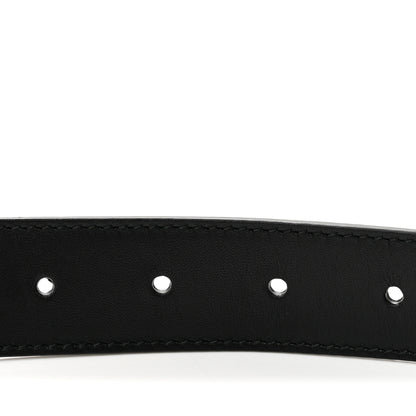 Gucci Calfskin Double G 30mm Belt 90 36 Black 3 of 8