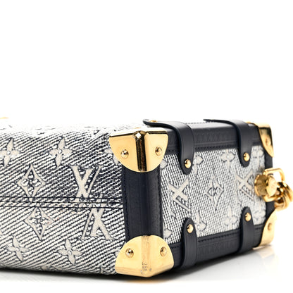 Louis Vuitton Monoglam Side Trunk MM Blue 9 of 9
