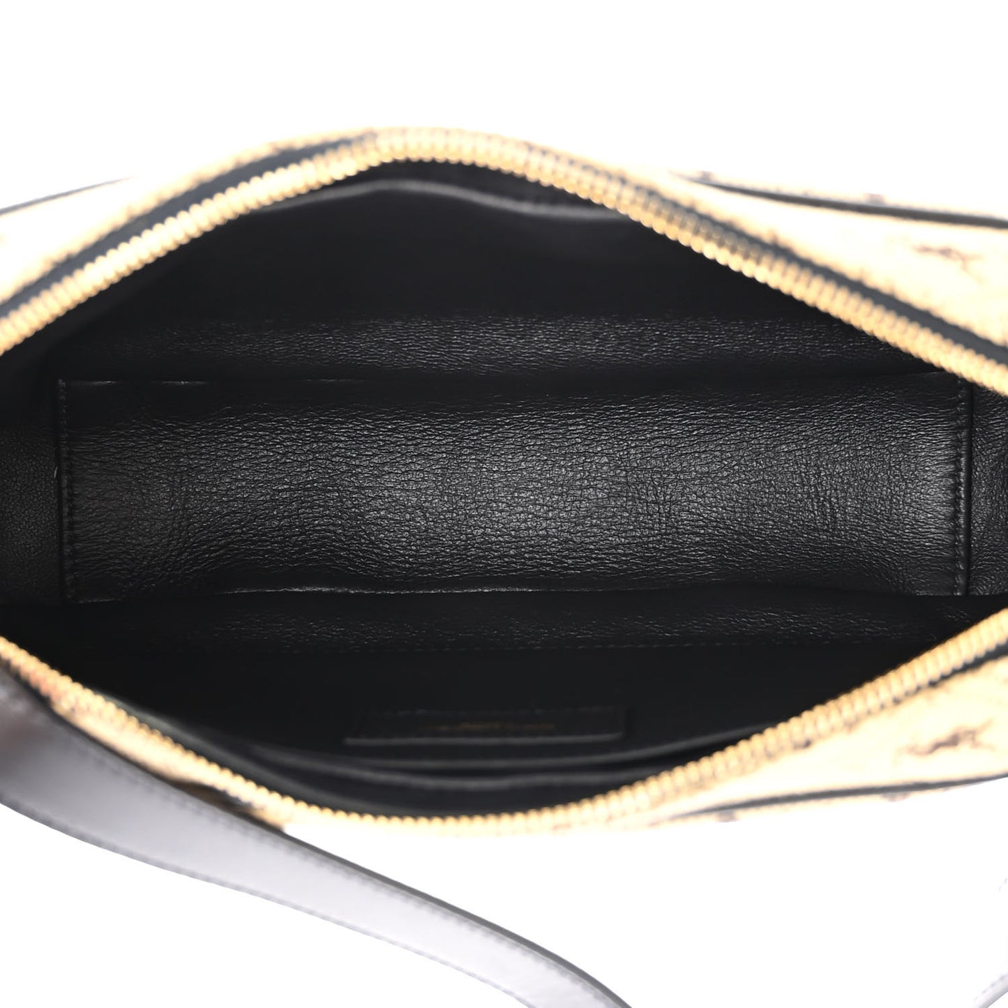 Canvas Monogram All Over Camera Bag Beige