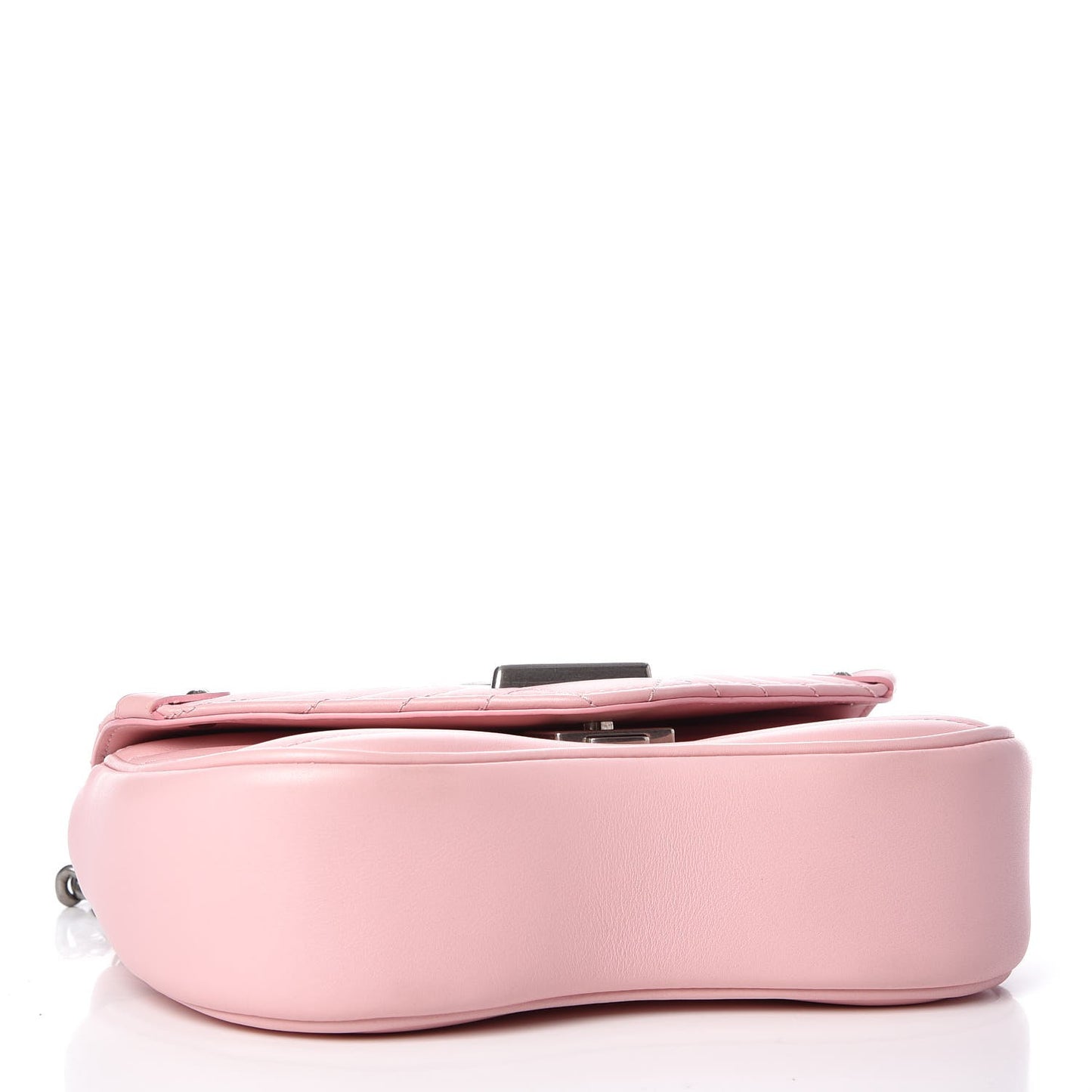 Calfskin New Wave Chain PM Smoothie Pink
