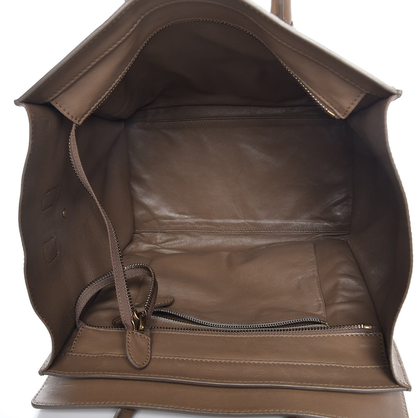 Smooth Calfskin Mini Luggage Camel
