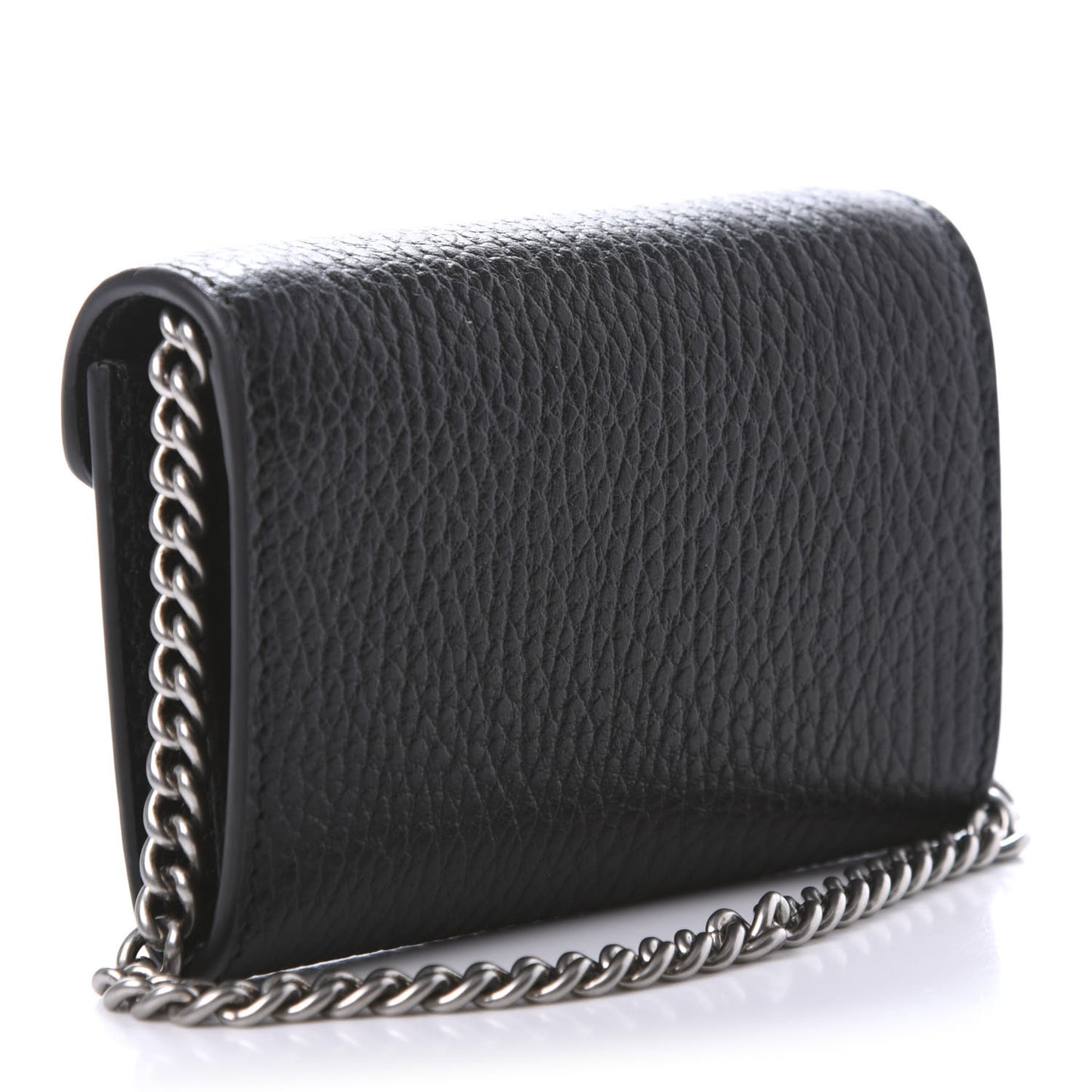 Calfskin Dionysus Coin Purse Black