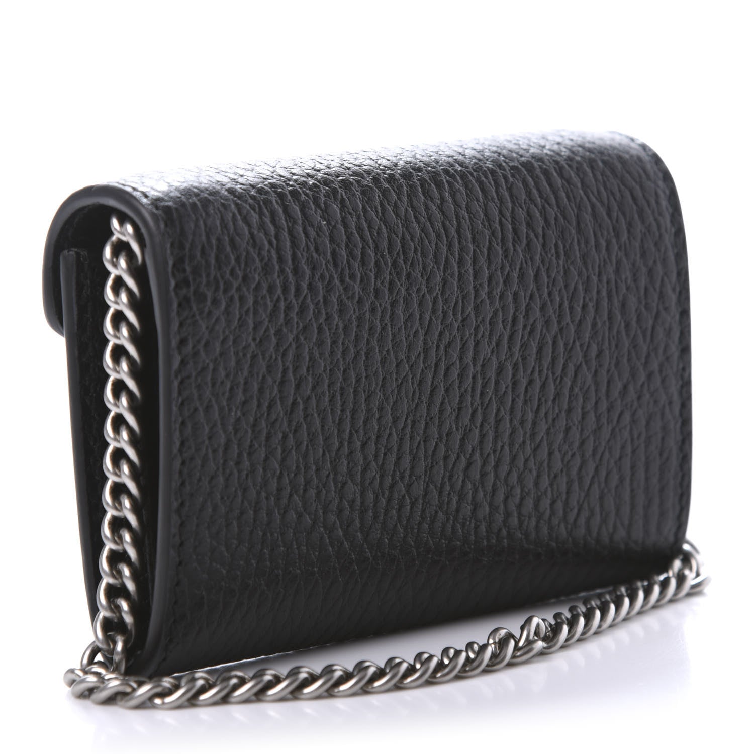 Gucci Calfskin Dionysus Coin Purse Black 3 of 10