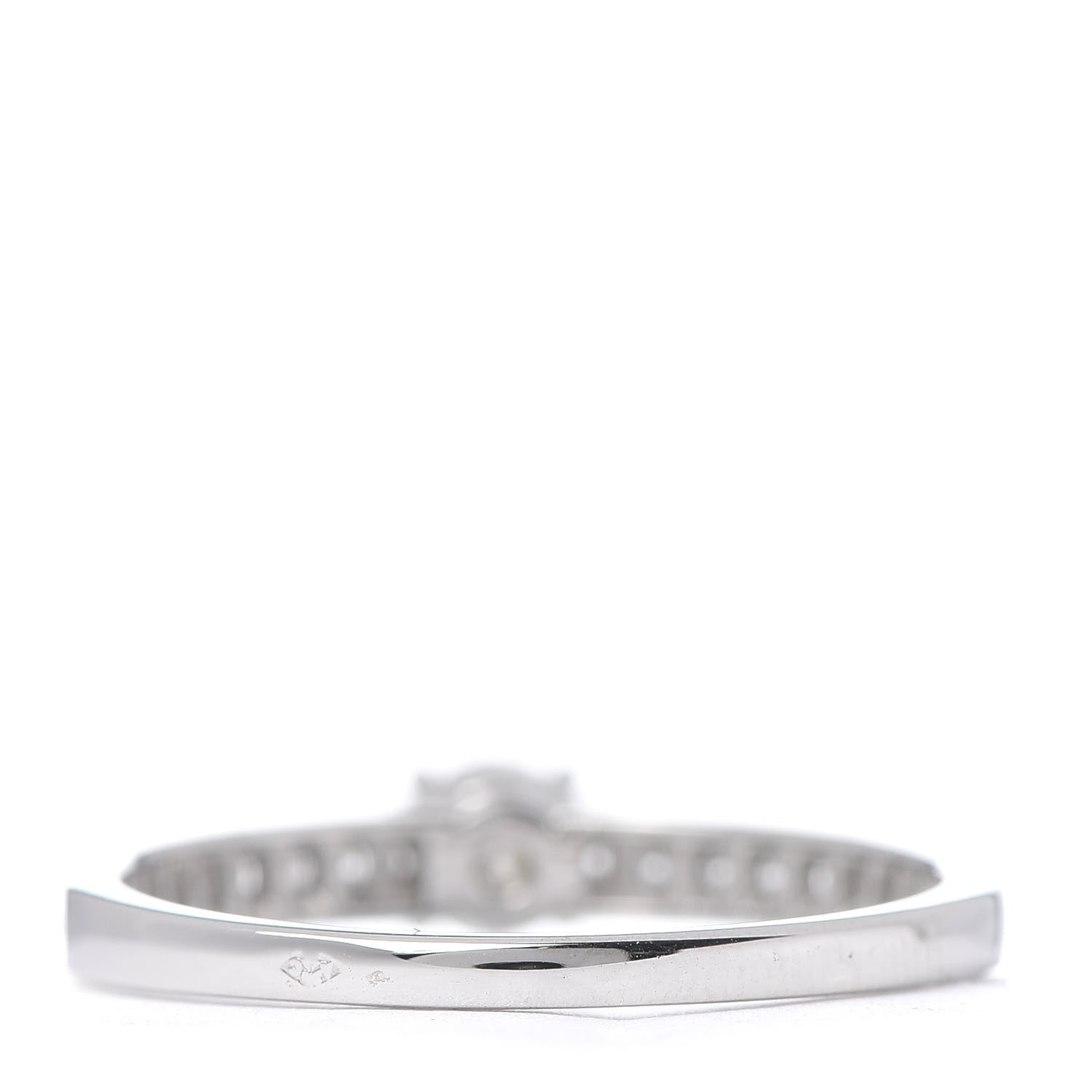 Cartier Platinum Diamond 1895 Solitaire Engagement Ring 60 9 3 of 5