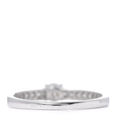 Cartier Platinum Diamond 1895 Solitaire Engagement Ring 60 9 3 of 5