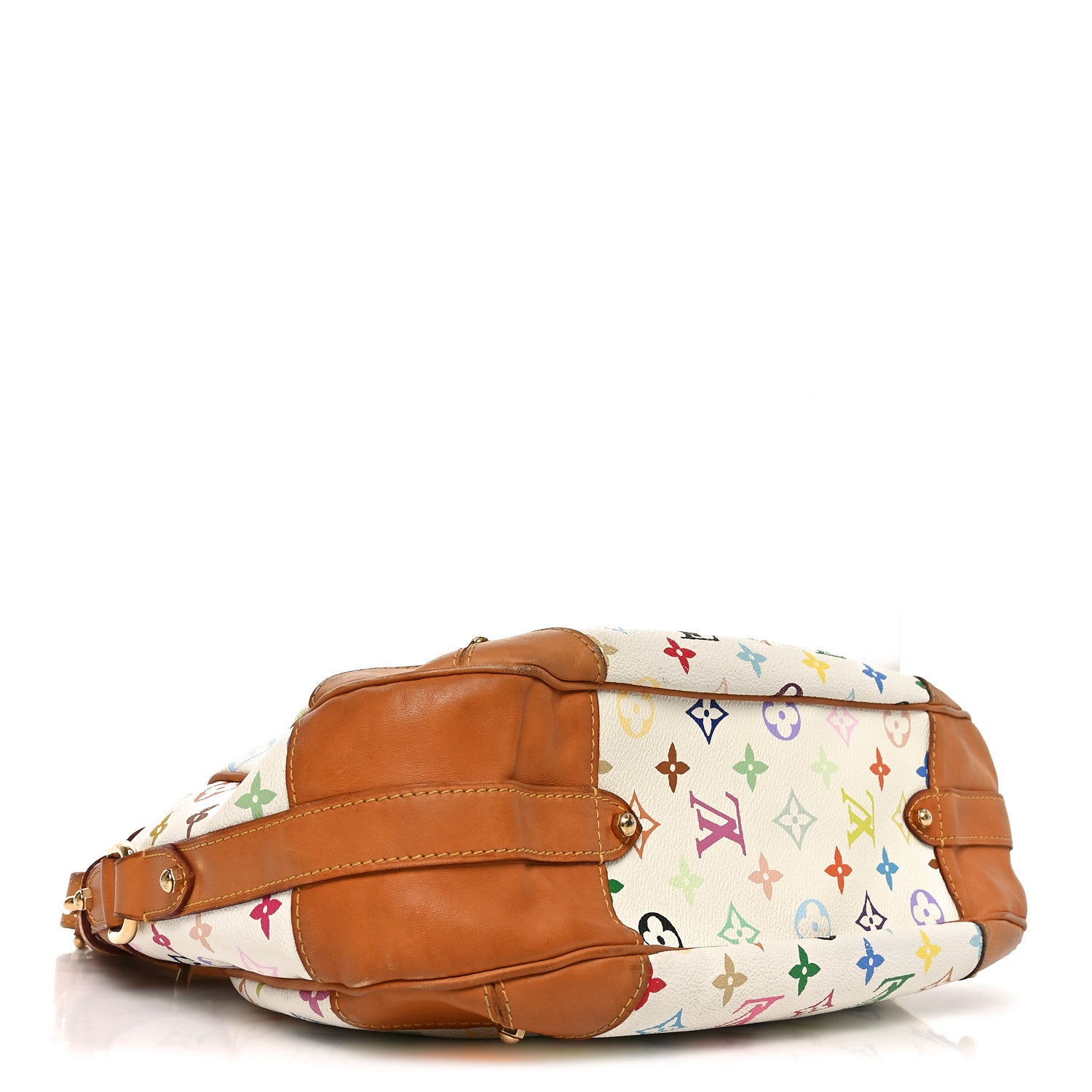 Louis Vuitton Monogram Multicolor Greta White 3 of 8