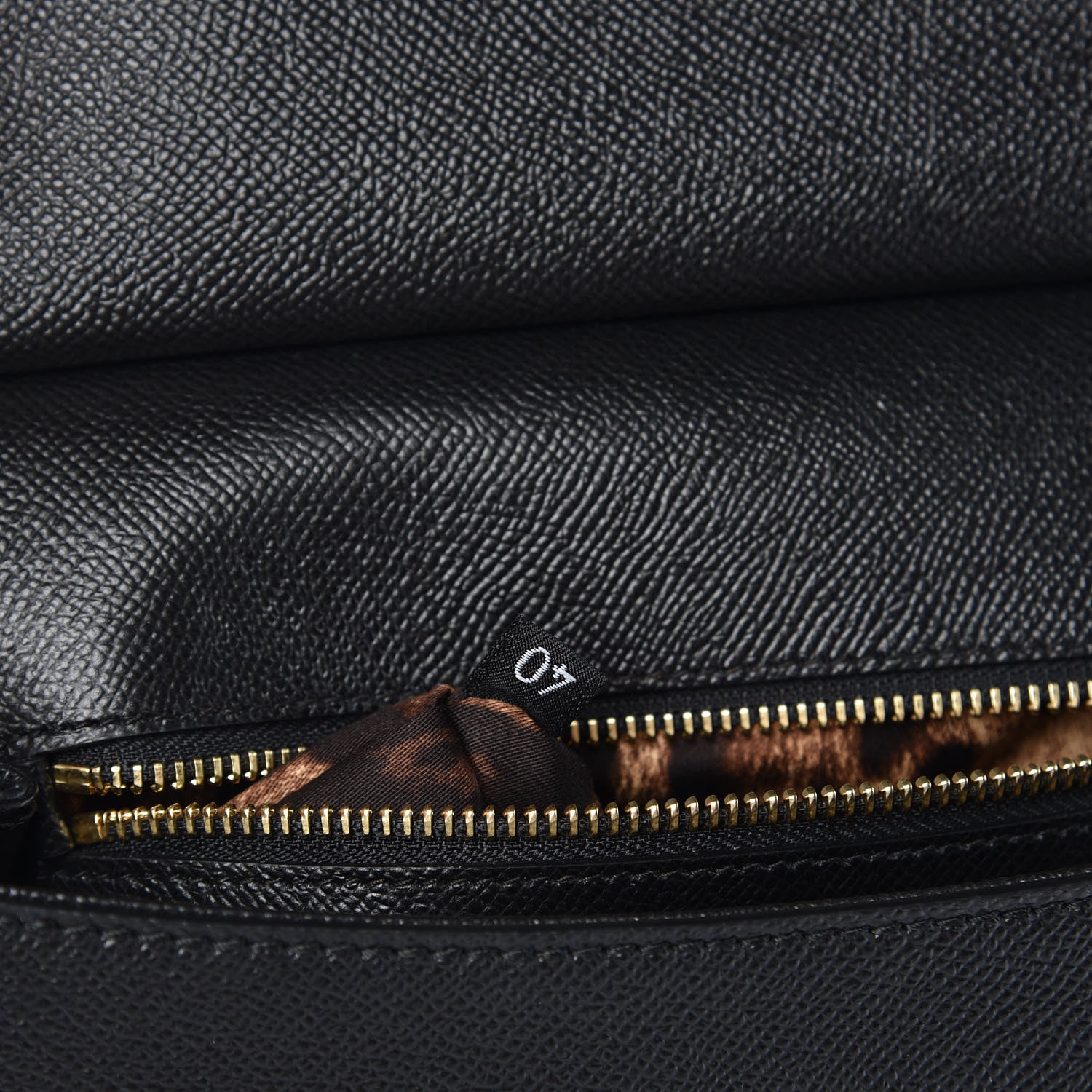 Dolce & Gabbana Dauphine Medium Miss Sicily Satchel Black 7 of 8