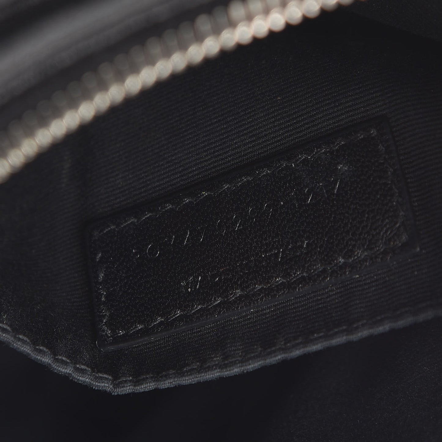 Calfskin Monogram Small Lou Camera Bag Black
