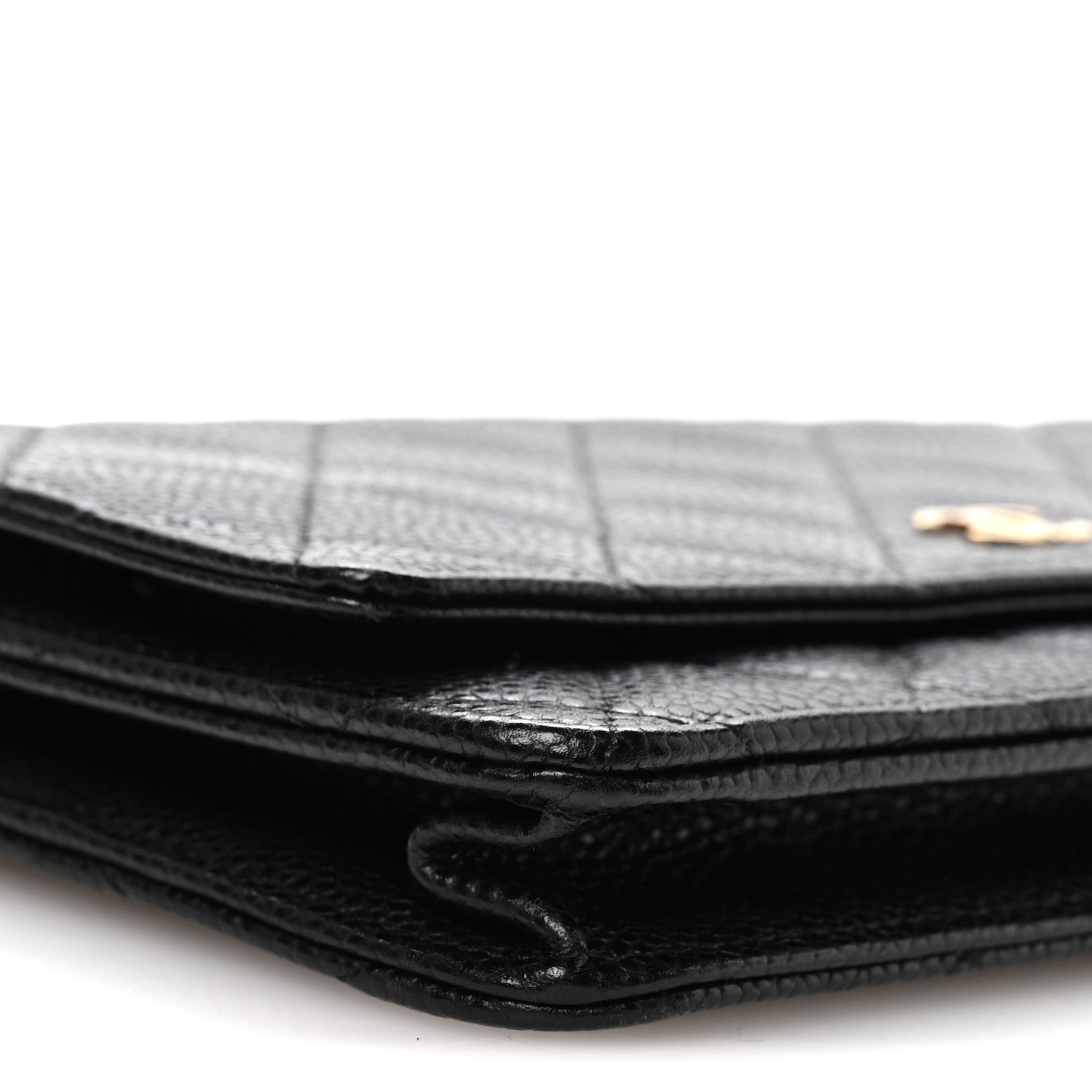 Chanel Caviar Quilted Wallet on Chain WOC Black 9 of 10