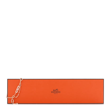 Hermes 18K Rose Gold Diamond Chaos Bracelet 4 of 4