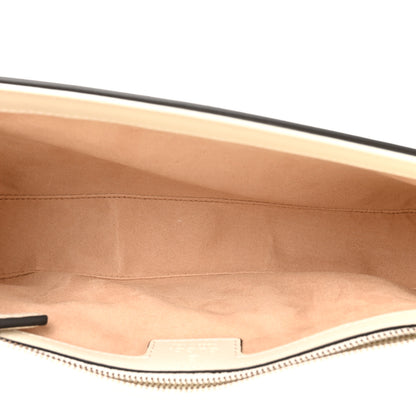Gucci Senna Calfskin Petite GG Top Handle Shoulder Bag Mystic White 5 of 10